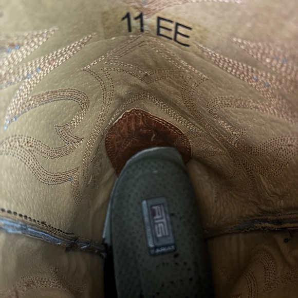 ARIAT Heritage Crepe Western Boot size 11 EE - Picture 9 of 11